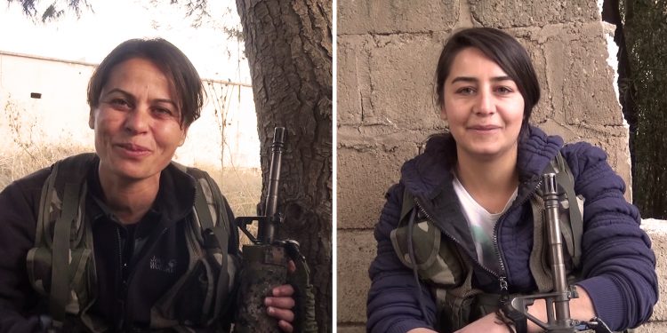 Şervanên YPJ’ê: ‘Têkoşîna me hewlesta şikandina zincirê kolêtiyê derxist holê’