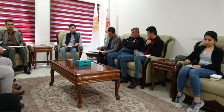 Rêxistinên ciwanên 4 perçeyên Kurdistanê Tevna Hevbeş ava kir