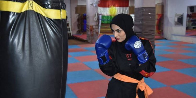 Jinên Ciwan ên Germiyan xwe fêrî hunera parastinê dikin!