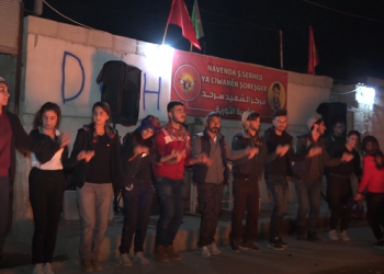 TCŞ û YJC li Qamişlo çalakiyek li darxistin!