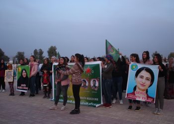 Bi boneya 25’ê Mijdarê Jinên Ciwan ên Qamişlo daxuyanî dan