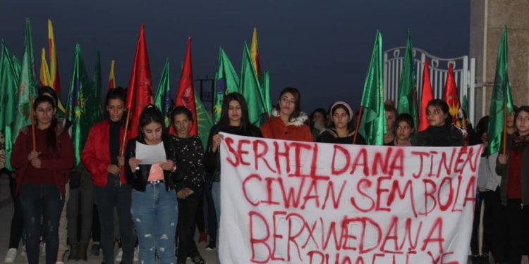 “Serhildana Jinên Ciwan Sembola Berxwedana Rûmetê ye”