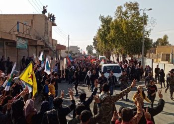 Li Eyn Îsayê gel li dijî dagirkeriyê derketin kolanan