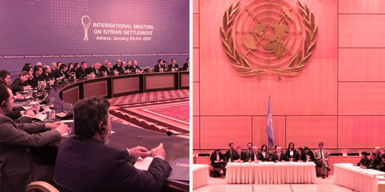 Şerê eniya Astana û Cenevreyê