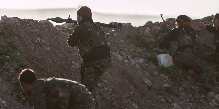 Li gundên Esediyê û Bab El-Ferec ên Zirganê û gundê Mehmûdiyê şer giran e