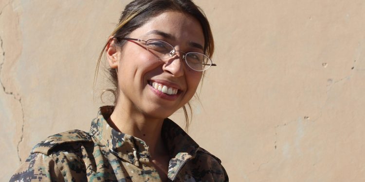 Tabûra Azadiyê ya Enternasyonalîst Ceren Guneş bi bîr anî