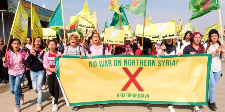 Enternasyonalîstên li Rojava ji bo parastina Şoreşê bang kirin