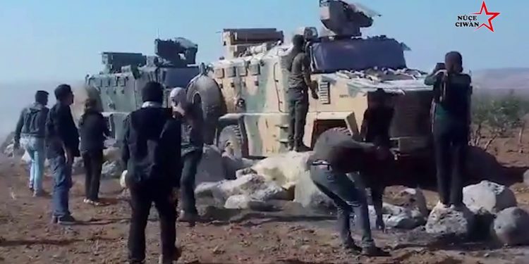 Berxwedaniya gelê Kobanê li dijî dewriya hevbeş a dagirkeran didome