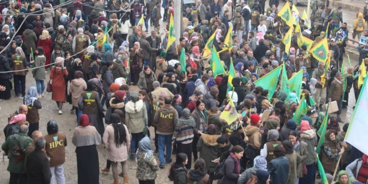 HPC’ê li Girkê Legê meşek li dar xist