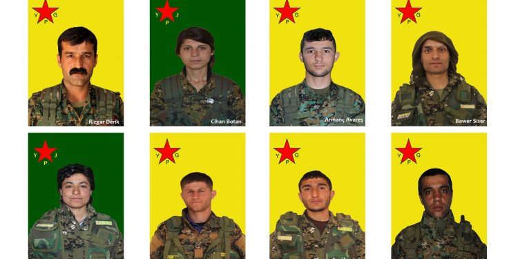 YPG’ê nasnameyên şehîdên Berxwedana Serdemê eşkere kir