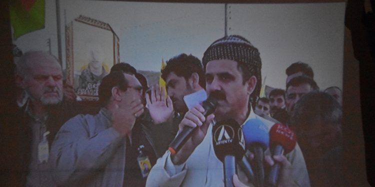 Şervanên YPG’ê Delîl Xalid û Karzan Xurşîd li Ranya hatin bîranîn