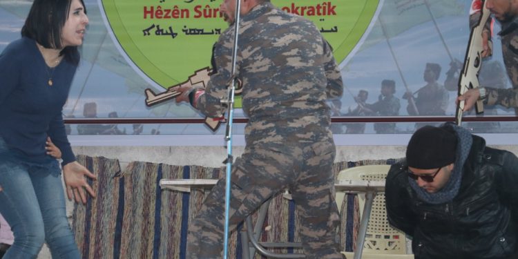 Li Reqayê mihrîcana ciwanan hat lidarxistin