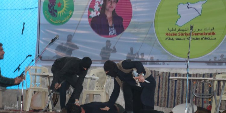 Li Reqayê mihrîcana ciwanan hat lidarxistin