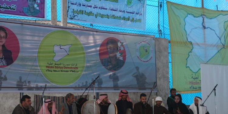 Li Reqayê mihrîcana ciwanan hat lidarxistin