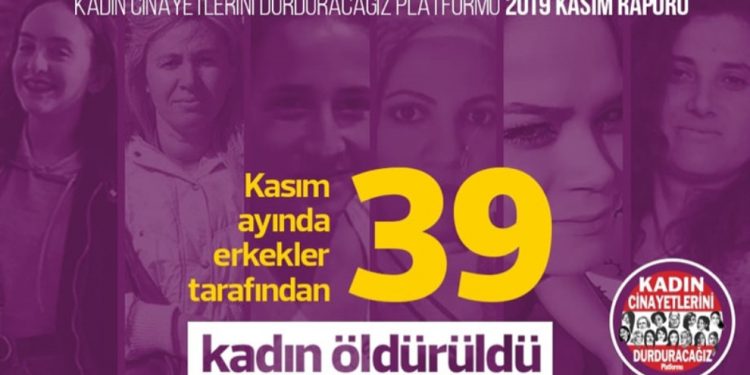 Di mehekê de 39 jin, di 11 mehan de jî 430 jin hatin qetilkirin