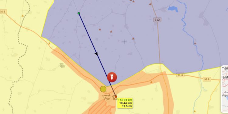 Dewleta Tirk hêzên leşkerî dişîne Eyn Îsa