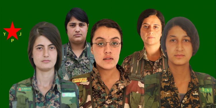 YPJ’ê 5 Şehîdên Berxwedana Serdemê bi bîr anî