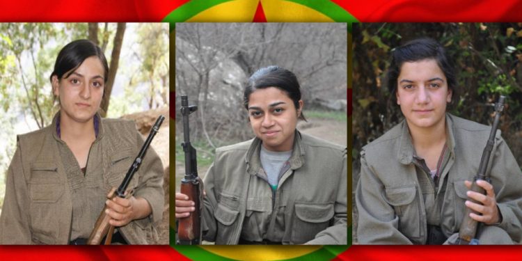 HPG’ê 3 gerîlayên li Heftanînê şehîd bûn bi bîr anî