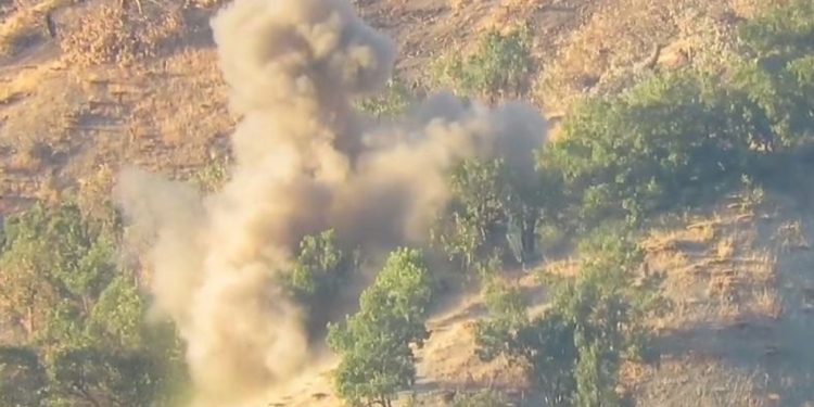 FLAŞ – Gerîla TV dîmenê çalakiya li Xakurkê weşand