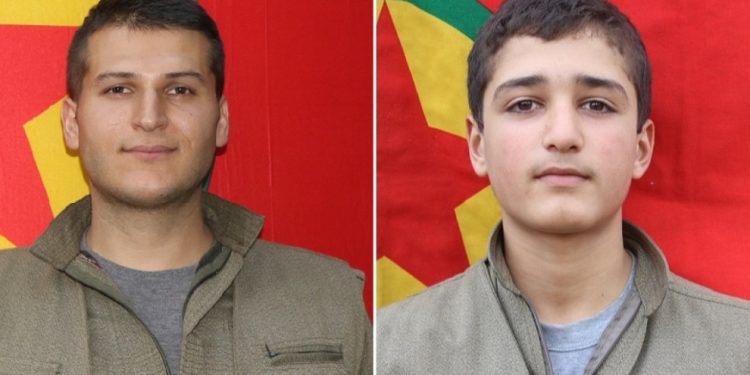Komîteya Piştgiriya bi Malbatên Şehîdan re ya PKK’ê 2 Gerîlla bi bîranîn