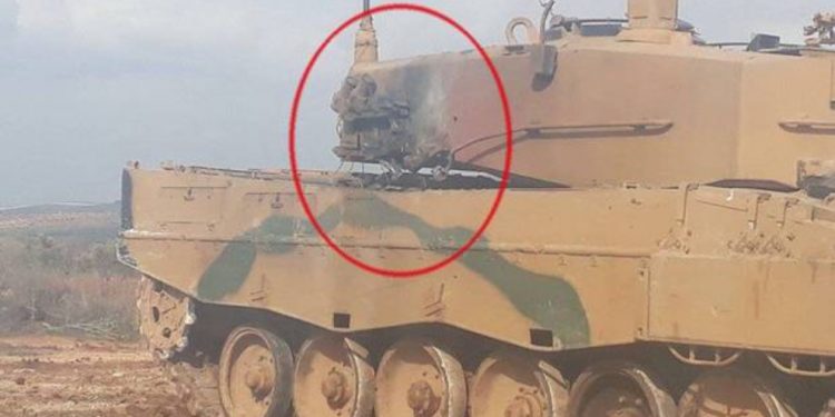 ‘Tankên artêşa Tirk li hemberî YPG’ê têk diçe’