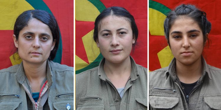 HPG: Em hevrêyên xwe Axîn, Ekîn û Hêlîn bi rêzdarî bi bîr tînin
