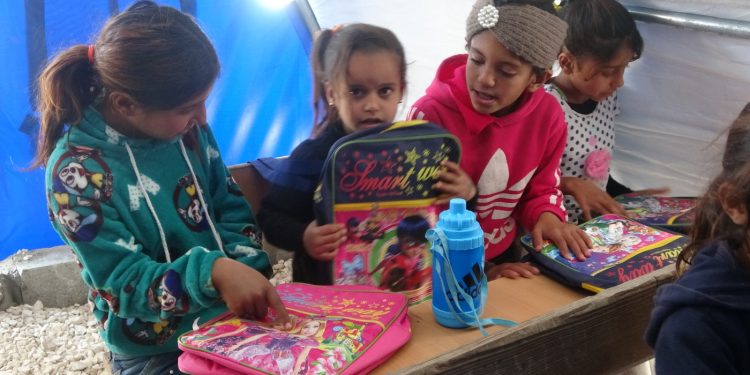 TAYBET – Li kampa Waşokanî Zarokên ji Serêkaniyê dest bi perwerdeyê kirin