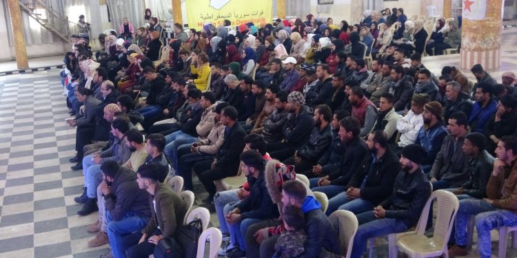 Ciwanên PYD’ê civina xwe ya salane lidar dixe