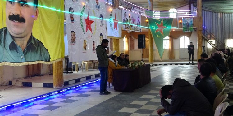 Ciwanên PYD’ê civina xwe ya salane lidar dixe