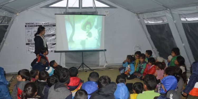 Ciwanan serdana Kampa Newroz kirin