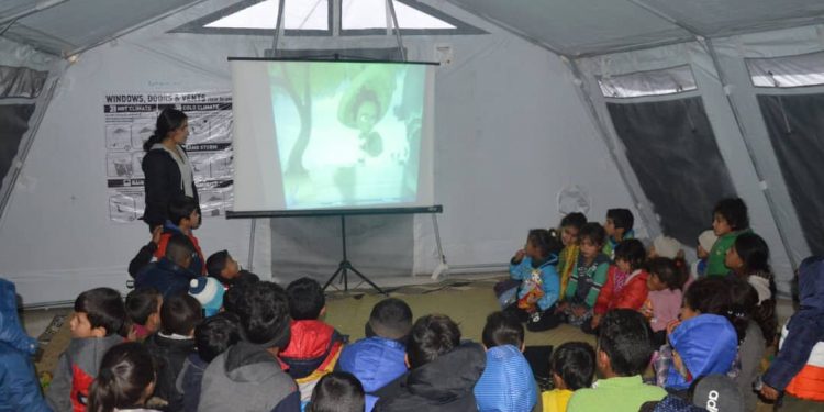 Ciwanan serdana Kampa Newroz kirin