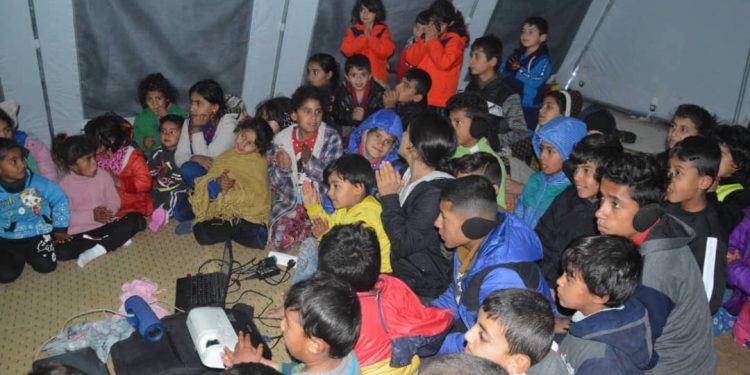 Ciwanan serdana Kampa Newroz kirin