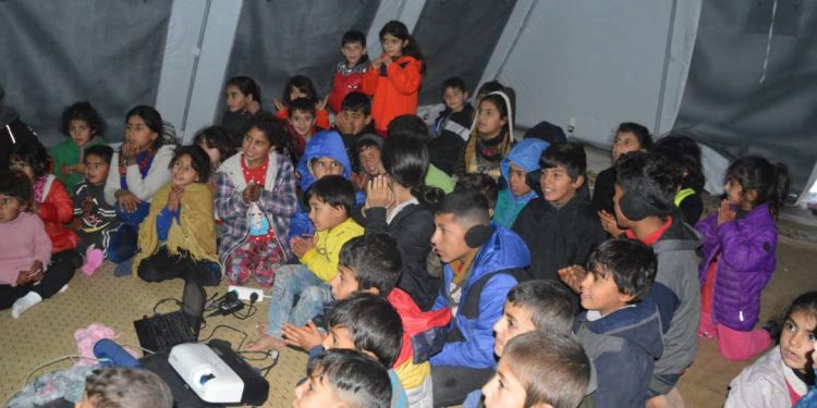 Ciwanan serdana Kampa Newroz kirin