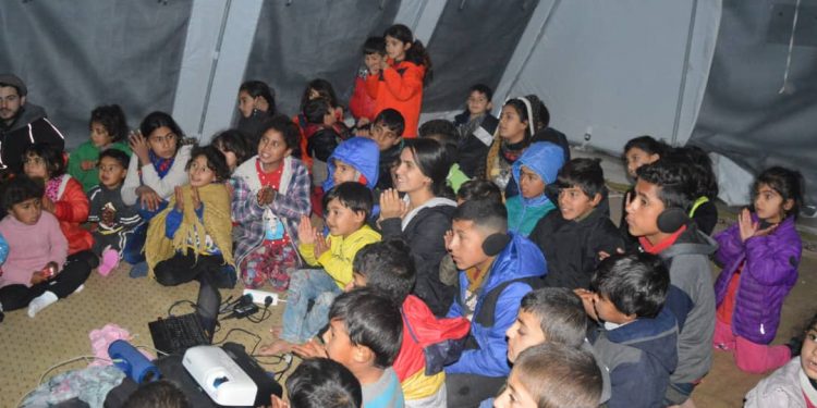 Ciwanan serdana Kampa Newroz kirin