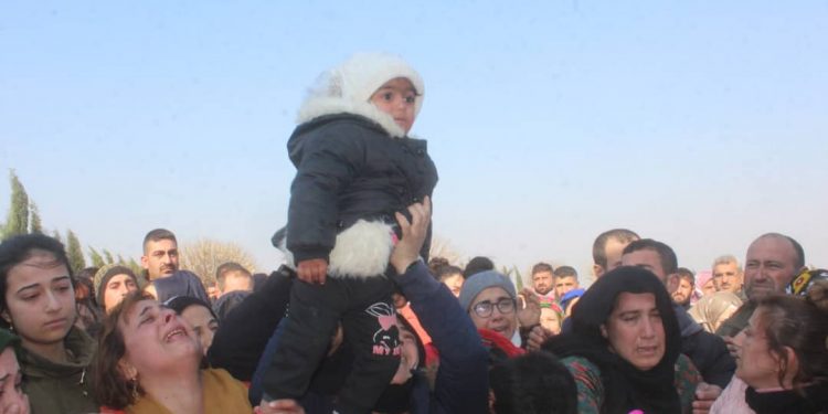 Şehîd Ayaz Omer li Dirbêsiyê bi merasîmekê veşartin