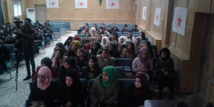 Li Tirbespiyê civîna Ciwanên PYD’ê a salan e hate li dar xistin