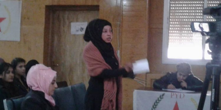 Li Tirbespiyê civîna Ciwanên PYD’ê a salan e hate li dar xistin