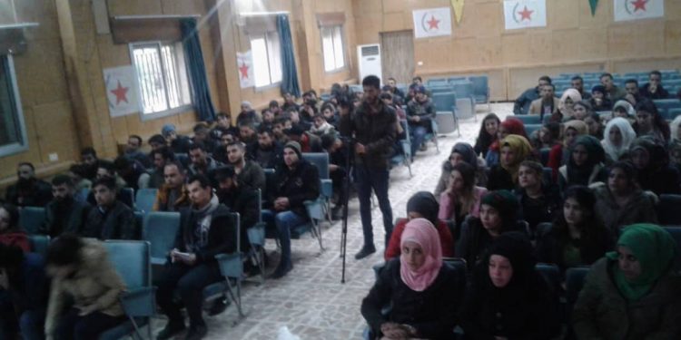 Li Tirbespiyê civîna Ciwanên PYD’ê a salan e hate li dar xistin