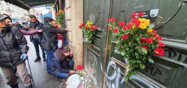 Şehîd Sara, Rojbin û Ronahî li Parîsê hatin bibîranîn