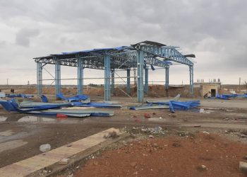 Balafirên keşfê yê dagirkeriya tirk li cihê asayîşa Eyn Îsayê dan