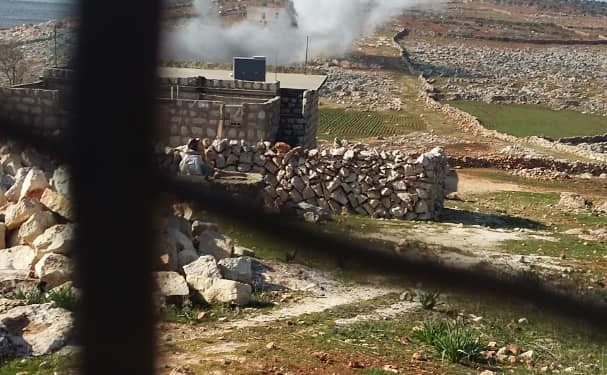 Artêşa Tirk a dagirker bombe Şera û Şêrewa ya Efrînê barandin