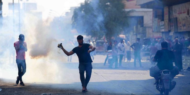 Xwepêşandanên li Iraqê ji nû ve dijwar bûn