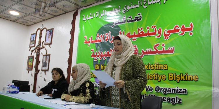 Jinên Ciwan ên Minbicê civîna xwe ya salane lidar xist