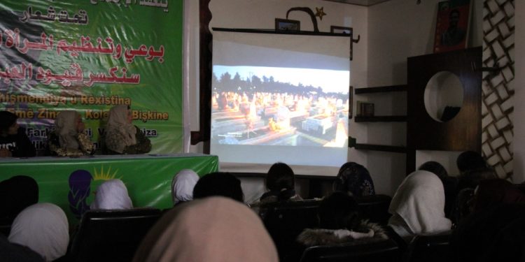 Jinên Ciwan ên Minbicê civîna xwe ya salane lidar xist