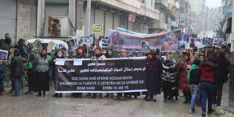 Gelê li Helebê: ‘Efrîn a me ye ne, ya dagirkeran e’