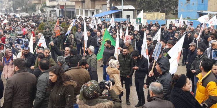 Gelê herêma Cizîrê dagirkeriya li ser Efrînê şermezar kirin