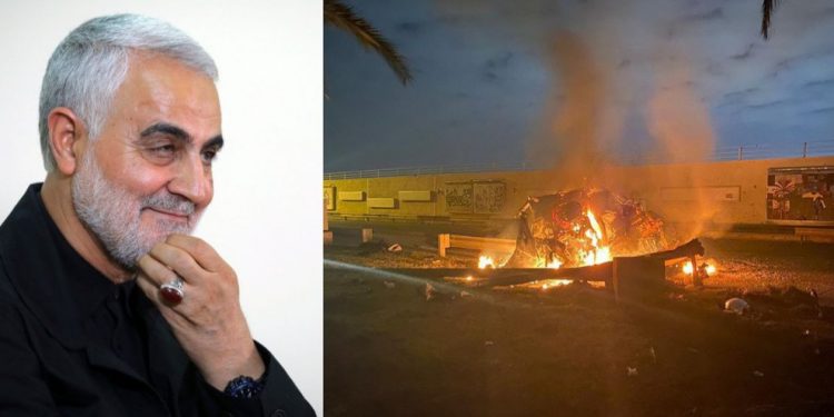 Emerîkayê Fermandarekî Îranî Qasim Silêmanî kuşt