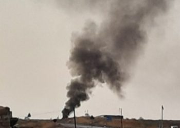 Gundên Eyn Îsa ji aliyê artêşa tirk a dagirker ve tên bombekirin