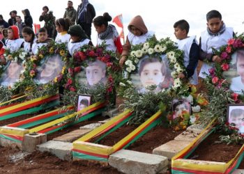 Ji bo şehîdên Til Rifatê meşek hate lidarxistin