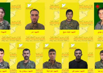 QSD’ê nasnameya Şehîdên Berxwedana Cenga Rojava eşkere kir